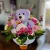 Sweet teddy Easter basket